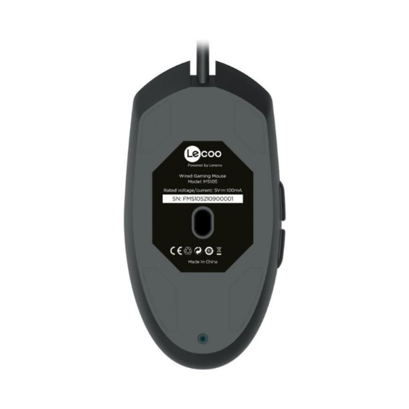 Lenovo Lecoo MS105 RGB Ergonomik Optik Kablolu Oyuncu Mouse