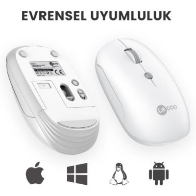 lecoo Lenovo Ws211 Çift Modlu Bluetooth & Wireless Kablosu