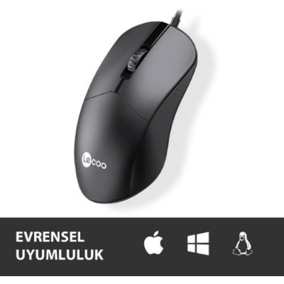 Lenovo Lecoo M1102 Optik Kablolu Mouse - Teşhir
