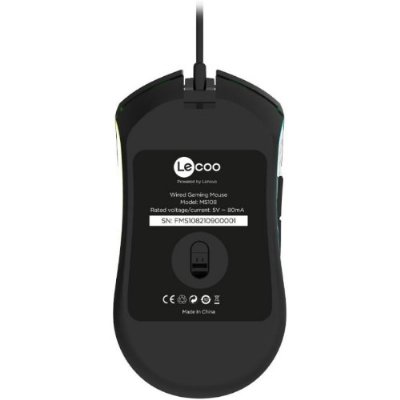 Lenovo Lecoo MS108 RGB Ergonomik Optik Kablolu Oyuncu Mouse Teşhir
