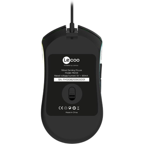 Lenovo Lecoo MS108 RGB Ergonomik Optik Kablolu Oyuncu Mouse Teşhir