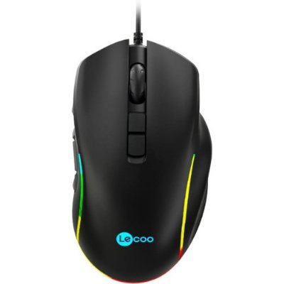 Lenovo Lecoo MS140 RGB Ergonomik Makrolu Optik Kablolu Oyuncu Mouse Teşhir