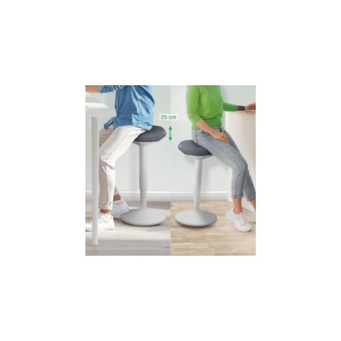 Leitz Ergo Active Akonforlu Oturaklı Sit Standing Tabure