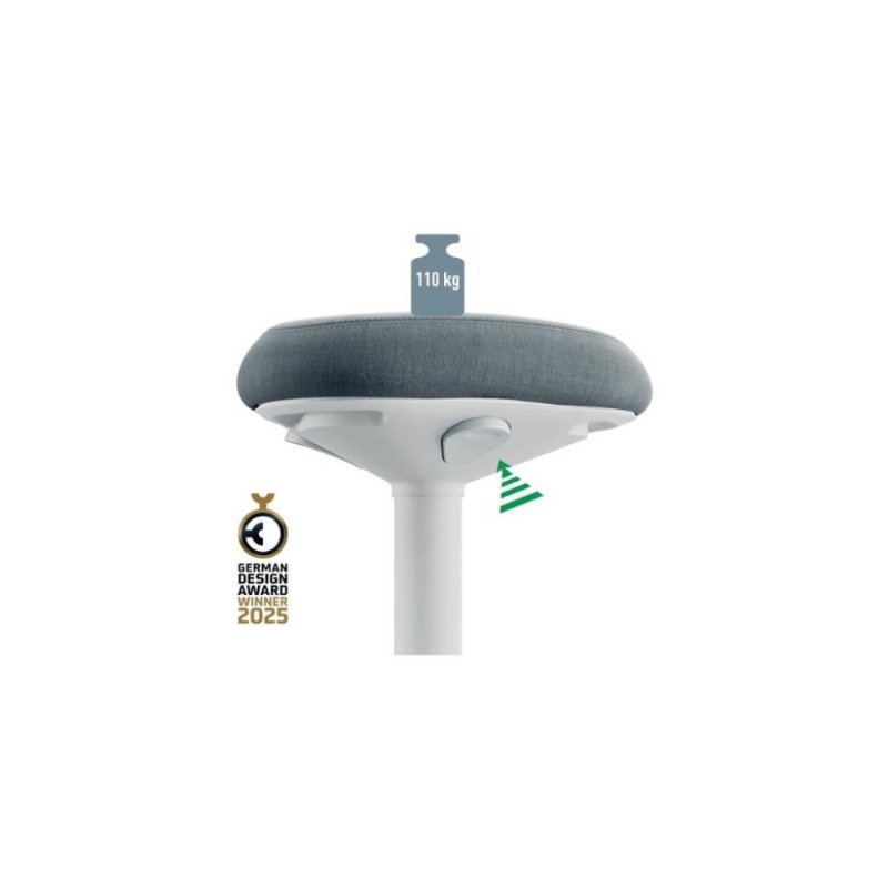 Leitz Ergo Active Akonforlu Oturaklı Sit Standing Tabure
