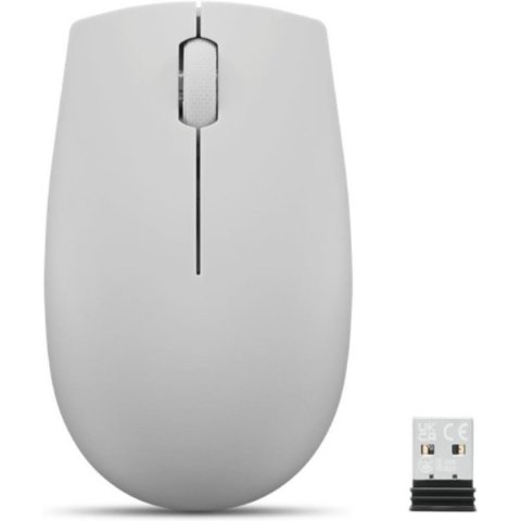 Lenovo 300 Kablosuz / Wireless Compact Mouse, Arktik Gr...