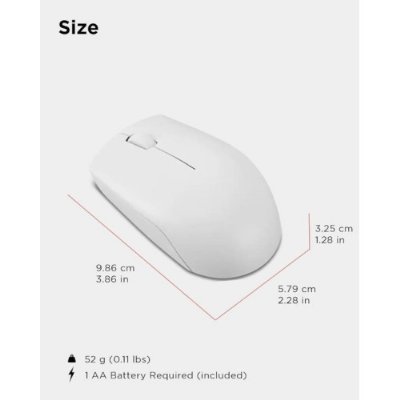 Lenovo 300 GY51L15677 Gri Optik Kablosuz Oyuncu Mouse Teşhir
