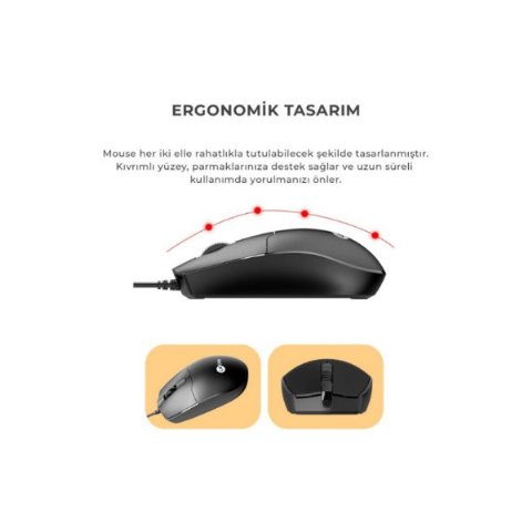 Lenovo Lecoo CM104 Kablolu Klavye Mouse Seti Outlet