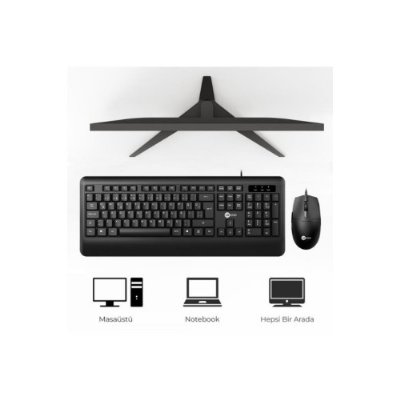 Lenovo Lecoo CM104 Kablolu Klavye Mouse Seti Outlet