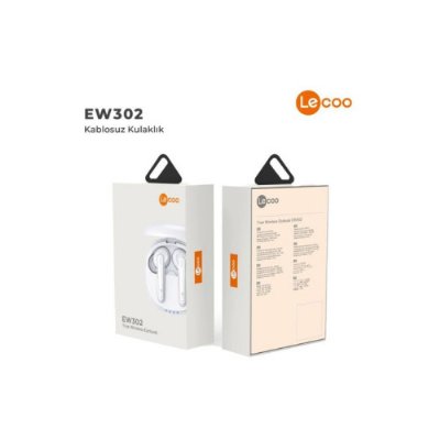 Lenovo Lecoo EW302W TWS Kulak İçi Bluetooth Kulaklık Beyaz Outlet