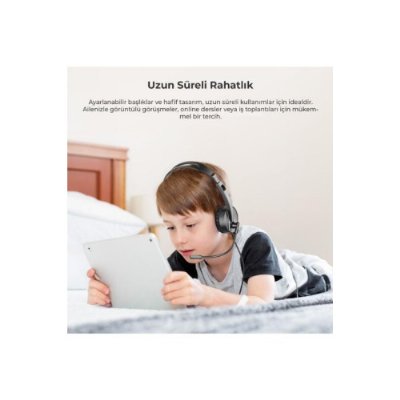 Lenovo Lecoo HT106 Siyah Kablolu Kulak Üstü Kulaklık Outlet