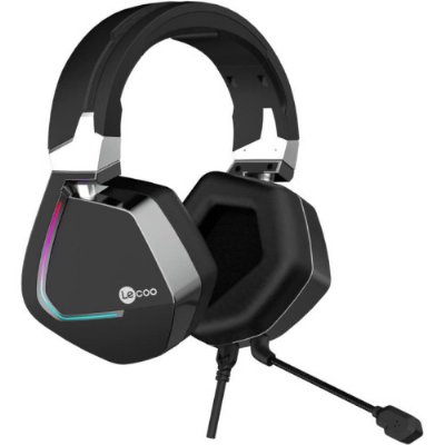 Lenovo Lecoo HT402 RGB 7.1 USB Kablolu Kulak Üstü Oyuncu Kulaklığı Teşhir