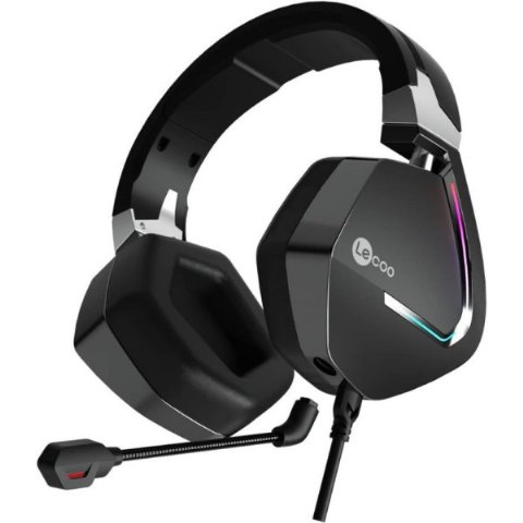 Lenovo Lecoo HT402 RGB 7.1 USB Kablolu Kulak Üstü Oyuncu Kulaklığı Teşhir