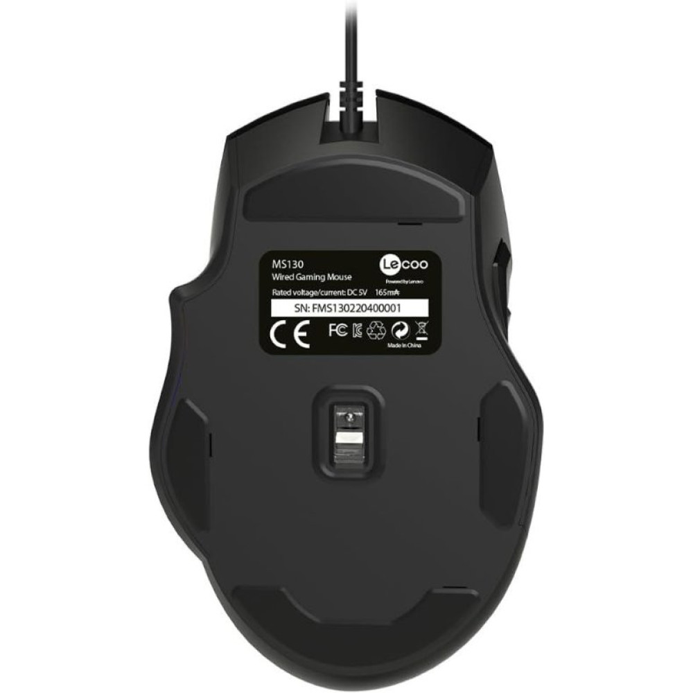 Lenovo Lecoo MS130 RGB Ergonomik Makrolu Optik Kablolu Oyuncu Mouse Teşhir