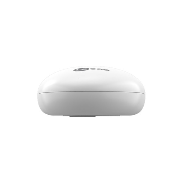 Lenovo Lecoo WS207 Beyaz Şarjlı Ergonomik Optik Kablosuz Mouse - TESHİR