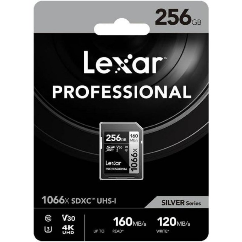 Lexar Professional 1066x Class 10 UHS-I U3 A2 V30 256 GB Micro SD Kart - Outlet