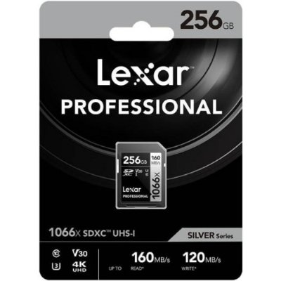 Lexar Professional 1066x Class 10 UHS-I U3 A2 V30 256 GB Micro SD Kart - Outlet
