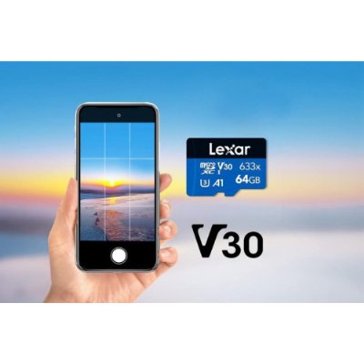 Lexar 633x Class 10 UHS-I U1 64 GB Micro SD Kart - Teşhir
