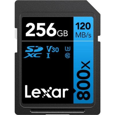 Lexar Blue Series 800x LSD0800256G-BNN Class 10 UHS-I U3 V30 256 GB Hafıza Kartı - Outlet