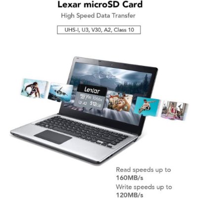 Lexar Professional 1066x Class 10 UHS-I U3 A2 V30 512 GB Micro SD Kart - Outlet