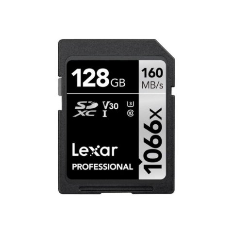 Lexar Professional Silver Series 1066x Class 10 UHS-I U3 V30 128 GB Hafıza Kartı Outlet