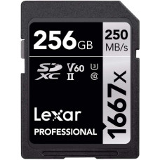 Lexar Professional 1667x Class 10 UHS-II U3 V60 256 GB Hafıza Kartı - Outlet