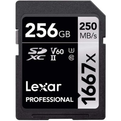 Lexar Professional 1667x Class 10 UHS-II U3 V60 256 GB Hafıza Kartı - Outlet