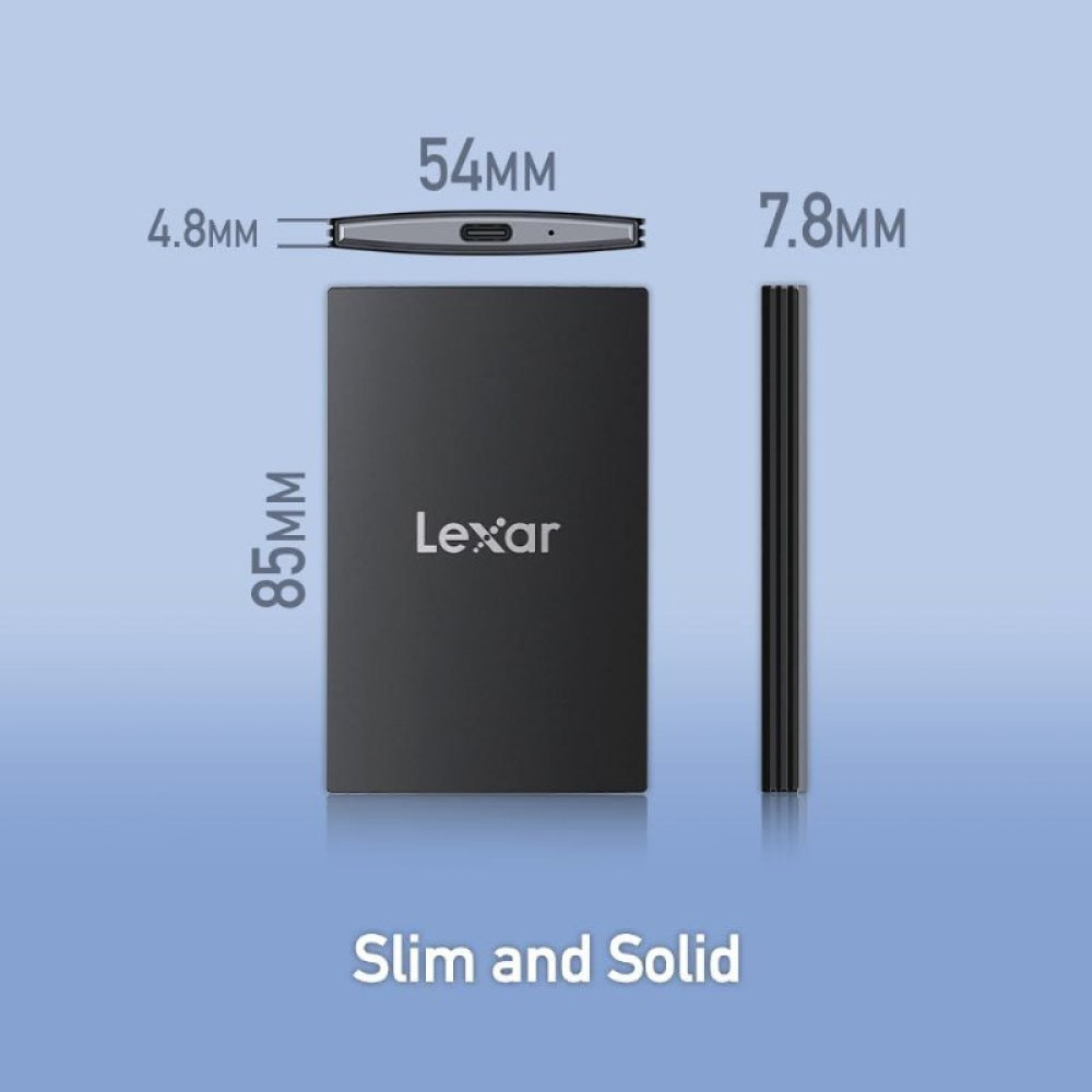 Lexar SL500 LSL500X001T-RNBNG USB 3.2 1 TB Taşınabilir SSD Outlet