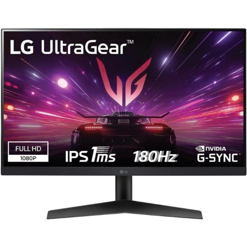 LG UltraGear 24GS60F-B 23.8" 1 ms Full HD IPS 180 Hz Oyuncu Monitörü Teşhir