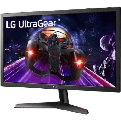 LG UltraGear 24GN65R-B 23.8" 1 ms Full HD Pivot IPS 144 Hz Oyuncu Monitörü - Teşhir