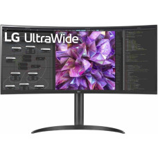 LG UltraWide 34WQ75C-B 34" 1 ms WQHD IPS 60 Hz Mon...
