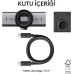 Logitech MX Brio Grafit 4K Ultra HD Mikrofonlu Webcam - Outlet