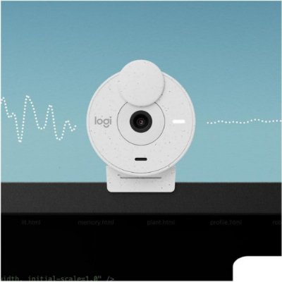 Logitech Brio 300 Full HD 960-001442 Mikrofonlu Webcam Beyaz