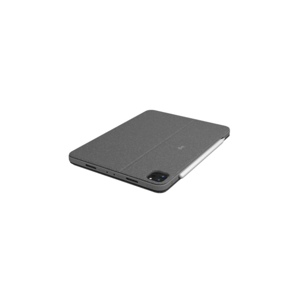 Logitech Combo Touch Klavyeli iPad Kılıfı, Ayrılabilir, Trackpad ve Smart Connector Özellikli, Arka Aydınlatma ve Destek Ayaklı Klavye, iPad Pro 11 inç 1. 2. 3. ve 4. Nesil ile Uyumlu, Gri 