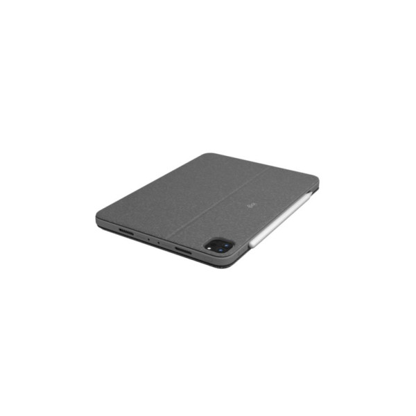 Logitech Combo Touch Klavyeli iPad Kılıfı, Ayrılabilir, Trackpad ve Smart Connector Özellikli, Arka Aydınlatma ve Destek Ayaklı Klavye, iPad Pro 11 inç 1. 2. 3. ve 4. Nesil ile Uyumlu, Gri 