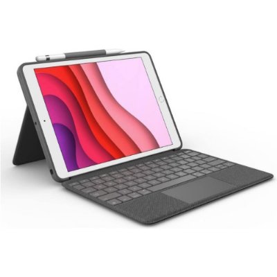 LOGITECH COMBO TOUCH DOKUNMATİK PANELLİ KLAVYELİ KILIF GRİ IPAD PRO 12.9 INC 5. GEN. 920-010186