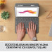 LOGITECH COMBO TOUCH DOKUNMATİK PANELLİ KLAVYELİ KILIF GRİ IPAD PRO 12.9 INC 5. GEN. 920-010186