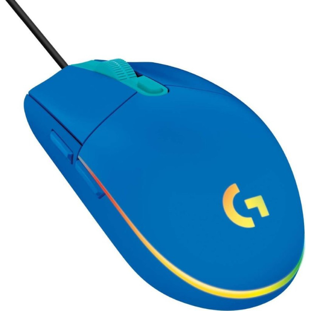 Logitech G102 910-005801 Mavi Lightsync Optik Kablolu Oyuncu Mouse Outlet