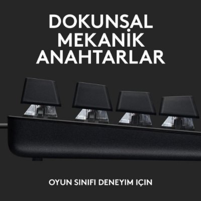Logitech G413 TKL 920-010564 Kablolu Mekanik Oyuncu Klavyesi - teşhir