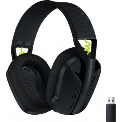 Logitech G435 Lightspeed Siyah Kablosuz Mikrofonlu Kulak Üstü Oyuncu Kulaklığı - Teşhir