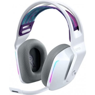 Logitech G733 7.1 981-000883 Beyaz Kablosuz Mikrofonlu Kulak Üstü Oyuncu Kulaklığı - Teşhir