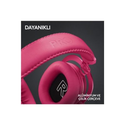 Logitech G Pro X 2 Lightspeed Pembe 7.1 Kablolu/Kablosuz Kulak Üstü Oyuncu Kulaklığı Teşhir