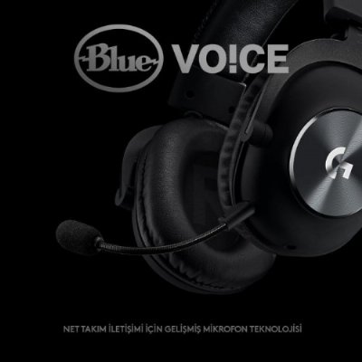 Logitech G Pro X 7.1 981-000818 Kablolu Mikrofonlu Kulak Üstü Oyuncu Kulaklığı Outlet
