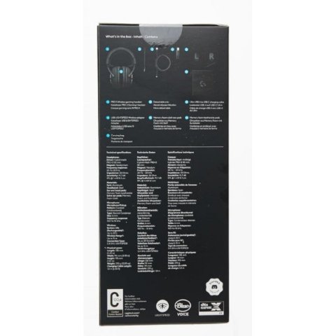 Logitech G Pro X Wireless Lightspeed 7.1 Kablosuz Kulak Üstü Oyuncu Kulaklığı Teşhir