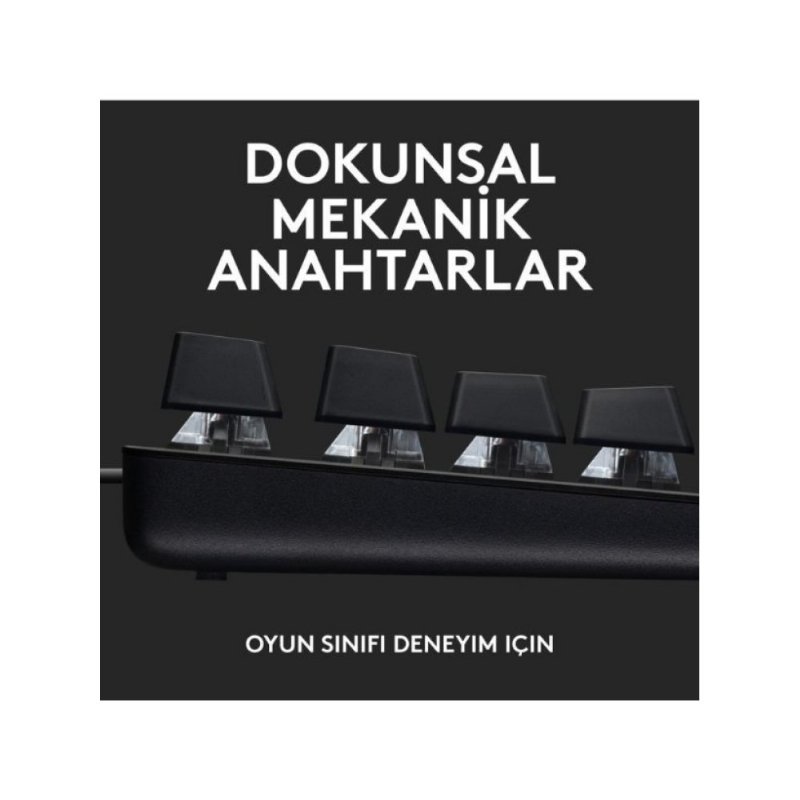 Logitech G413 SE 920-010556 Kablolu Mekanik Oyuncu Klavyesi Outlet
