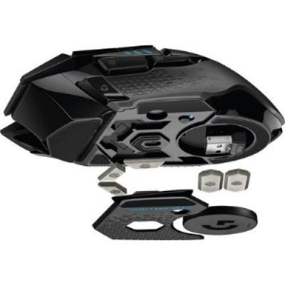 Logitech G502 Lightspeed Kablosuz Oyuncu Faresi, Siyah
