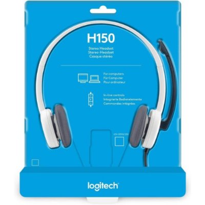 Logitech H150 Beyaz Mikrofonlu Kulak Üstü Kulaklık Teşhir