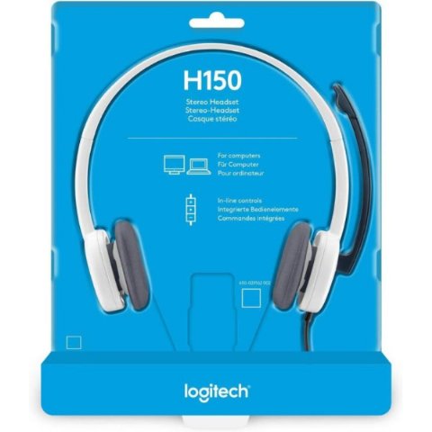 Logitech H150 Beyaz Mikrofonlu Kulak Üstü Kulaklık Teşhir