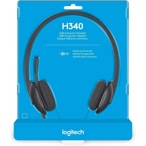 Logitech H340 USB Kablolu Kulak Üstü Kulaklık Teşhir