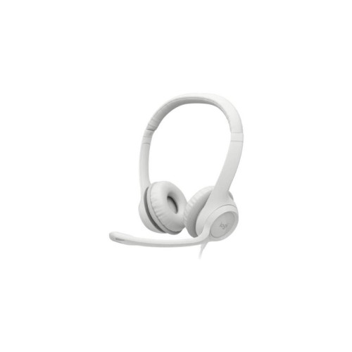 Logitech H390 Beyaz USB Kablolu Kulak Üstü Kulaklık