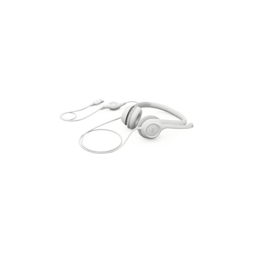 Logitech H390 Beyaz USB Kablolu Kulak Üstü Kulaklık